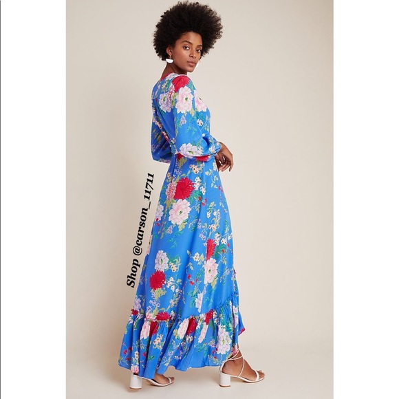 NWT Yumi Kim Azure Wrap Maxi Dress XXS - Picture 7 of 7